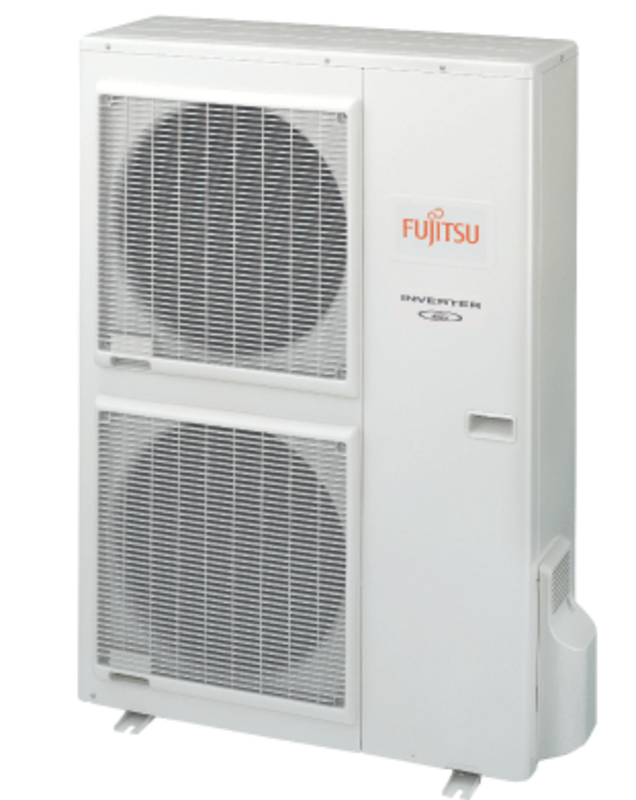Однофазные инверторные воздушно-водяные тепловые насосы ТМ FUJITSU серии High Power
